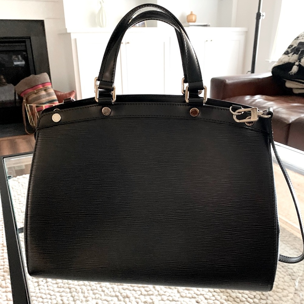Louis Vuitton Brea GM Epi Noir